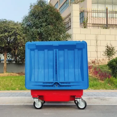 Retro Metal Garbage Cans